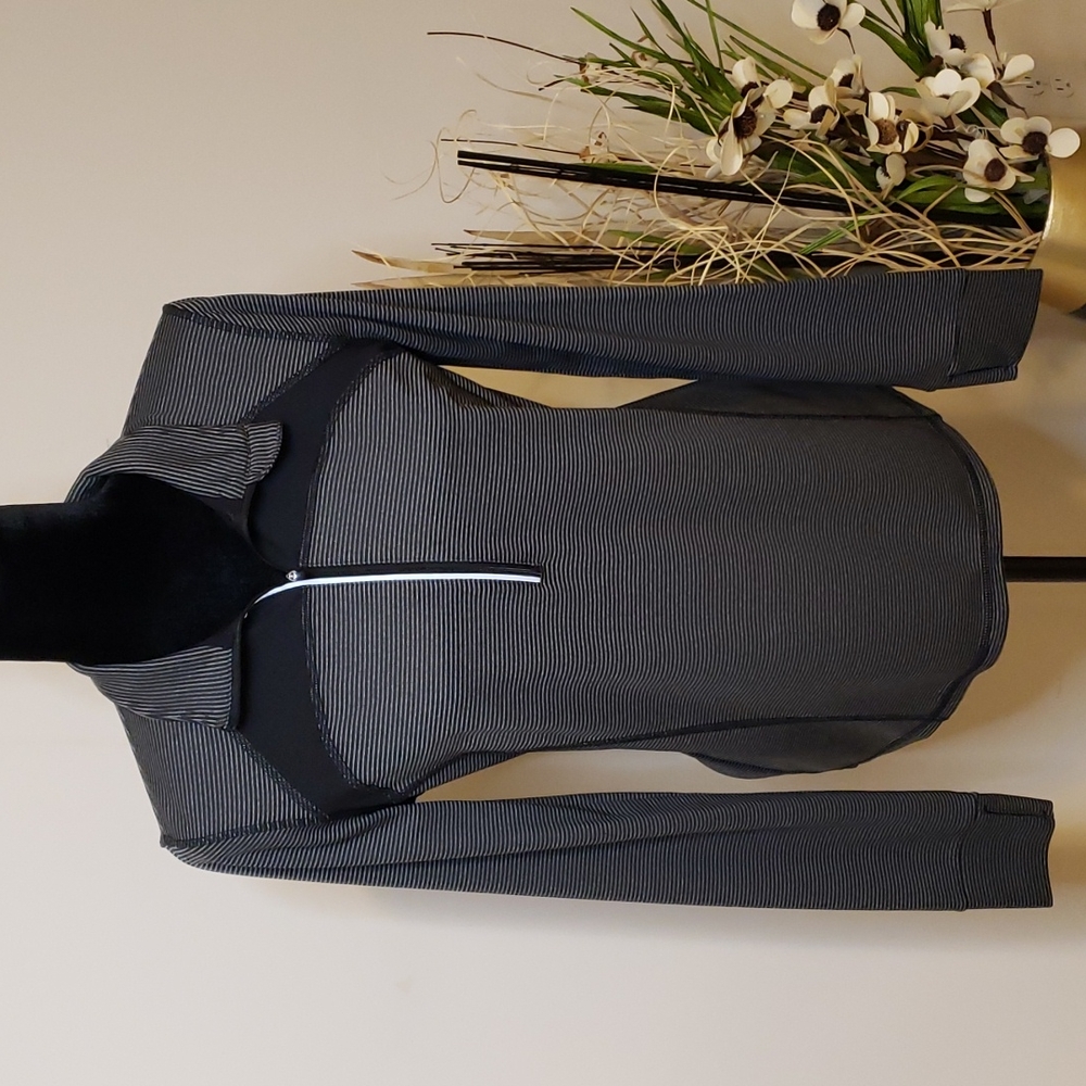 Xersion Black Half Zip Pullover, Size: Medium